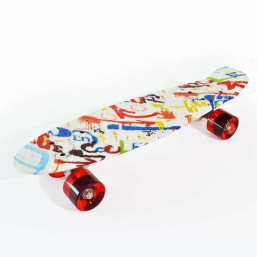Skateboard - Multi Abstract